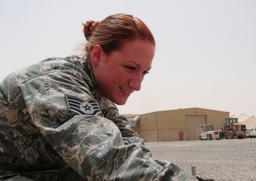 Day in the Life - Staff Sgt. Kimberly Cribbs