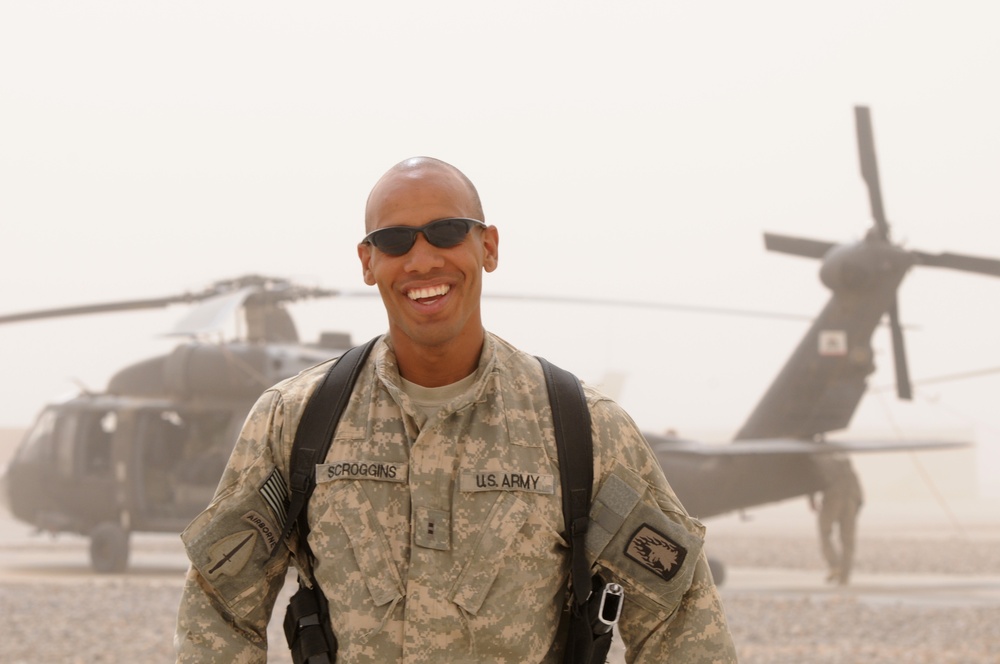 Chief Warrant Officer 2 Charles Scroggins, Task Force Destiny