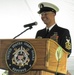 Master Chief Petty Officer of the Coast Guard Reserve Force Mark Allen Speaks at MCPO-CGRF Ceremony at TISCOM.