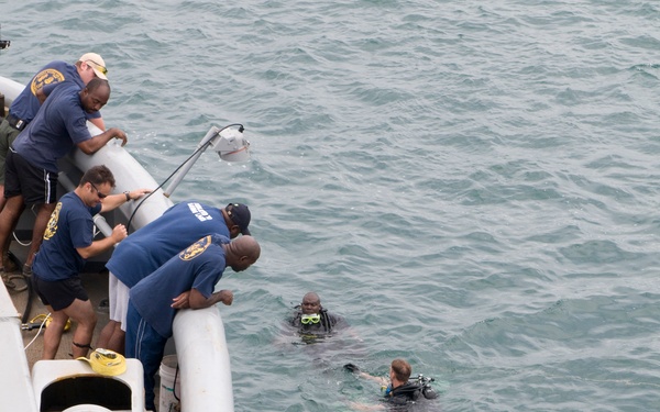 Navy Diver - Southern Partnership Station