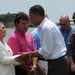 President Barack Obama Arrives at Coast Guard Station Grand Isle, La.