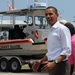 President Barack Obama Addresses Media at Coast Guard Station Grand Isle, La.