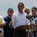 President Barack Obama Addresses Media at Coast Guard Station Grand Isle, La.