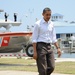 President Barack Obama Addresses Media at Coast Guard Station Grand Isle, La.