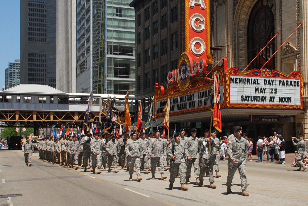 Chicago Memorial Day parade