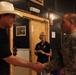 Michael Peterson meets and signs autographs for U.S. Soldiers