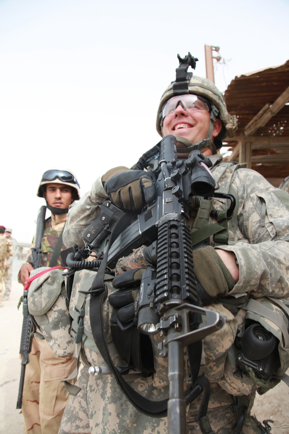 counter-indirect fire patrol