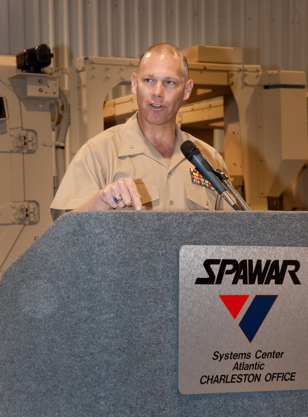 Team SPAWAR Marks 5,000th M-ATV Integration Milestone