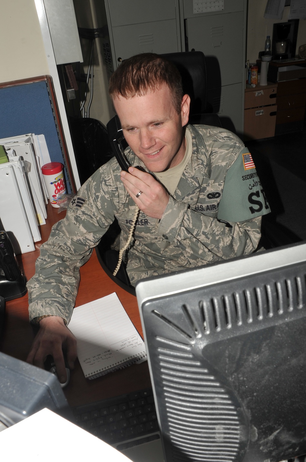 Hanscom Senior Airman, Fair Haven Native, Supports Security Forces Operations in Southwest Asia