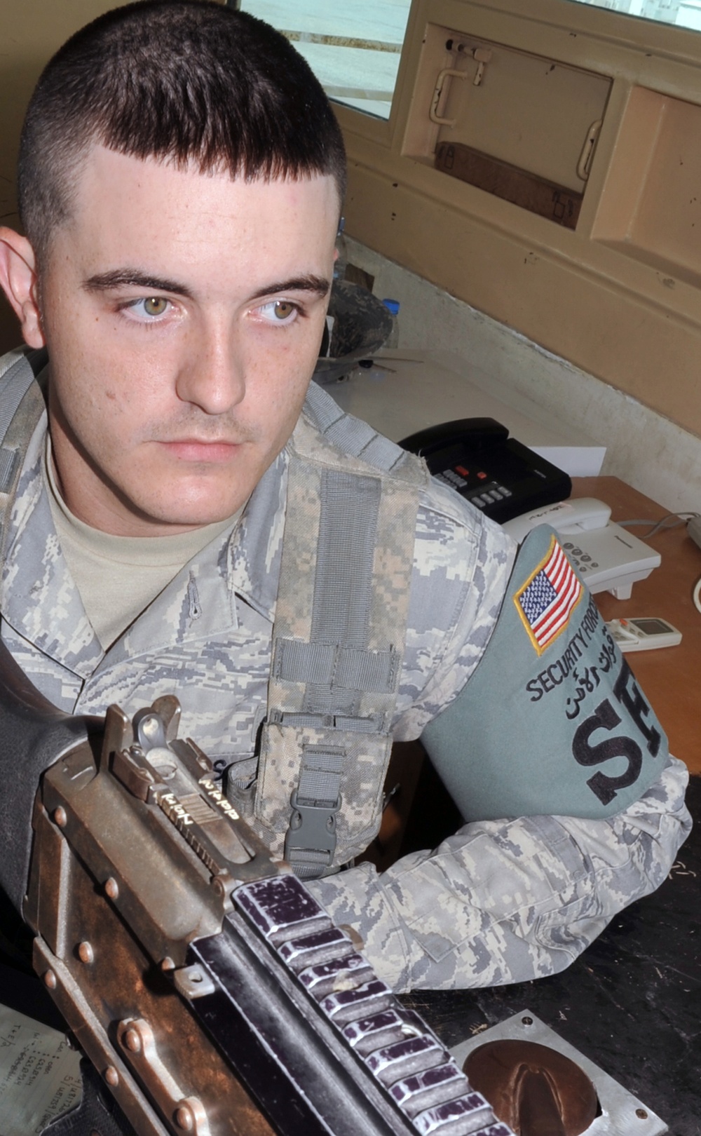 Eglin Airman First Class, Mobile Native, Supports Security, Force Protection Ops for Southwest Asia Outpost