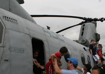 Helicopter Raid in Eisenhower Park