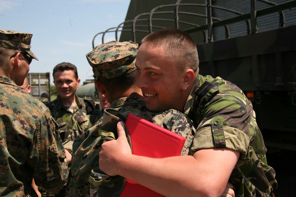 Marines, Romanian forces wrap up initial phase of training