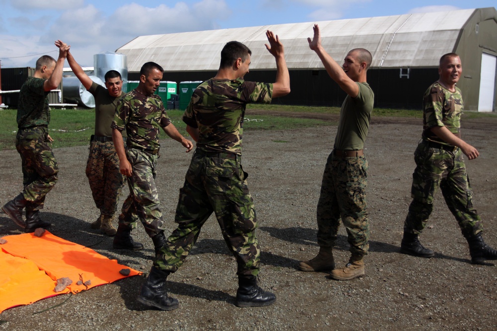US Marine Corps Martial Arts Program Holds Crucial Role in Romanian Peacekeeping Operations Training