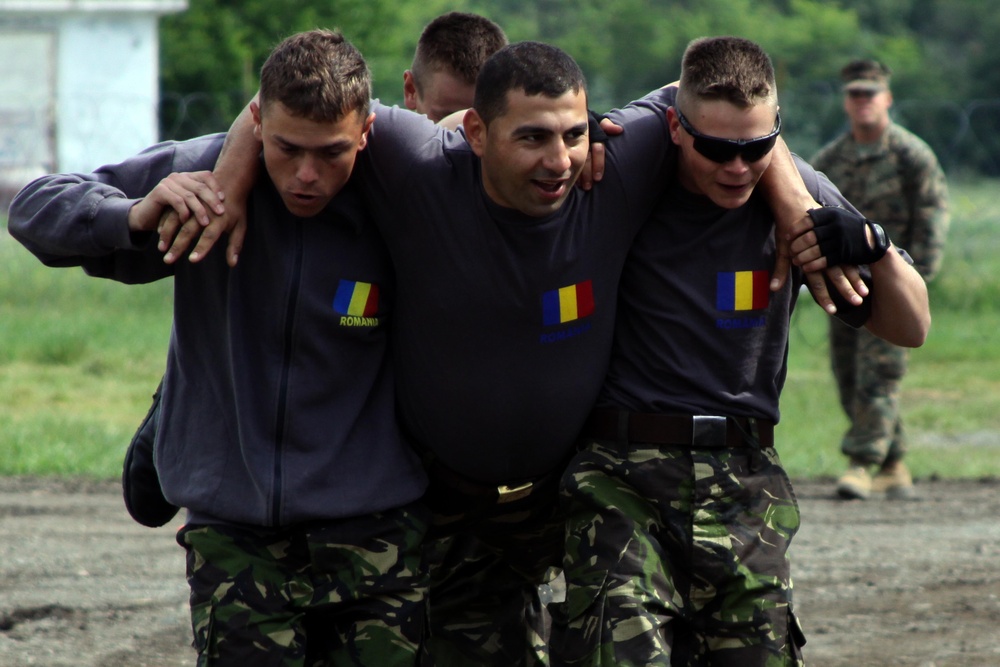 US Marine Corps Martial Arts Program Holds Crucial Role in Romanian Peacekeeping Operations Training