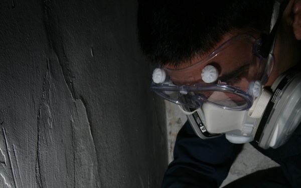 Marines, Sailors volunteer to improve home for HIV-positive Romanian teens