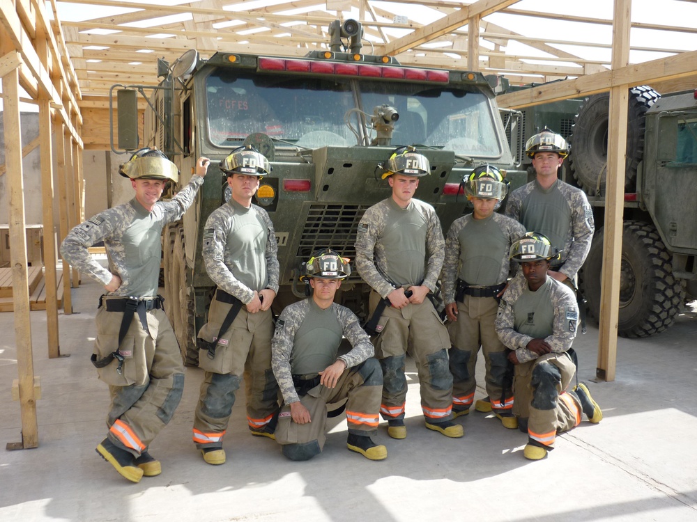 Army firefighters protect 3BCT in Iraq