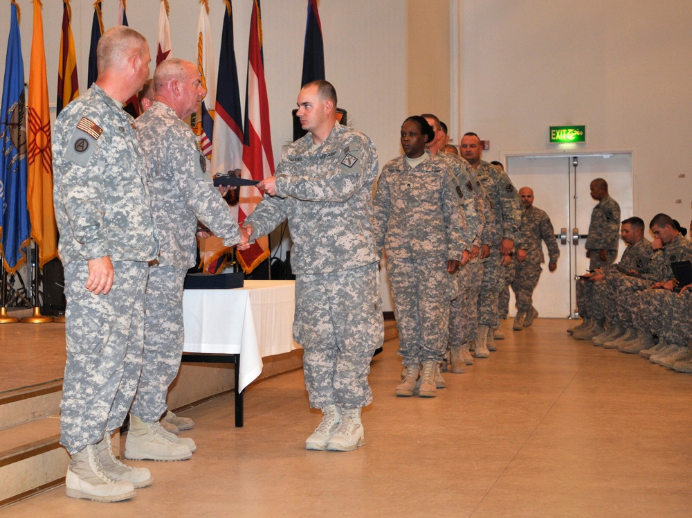 WLC Soldiers graduate at Camp Arifjan