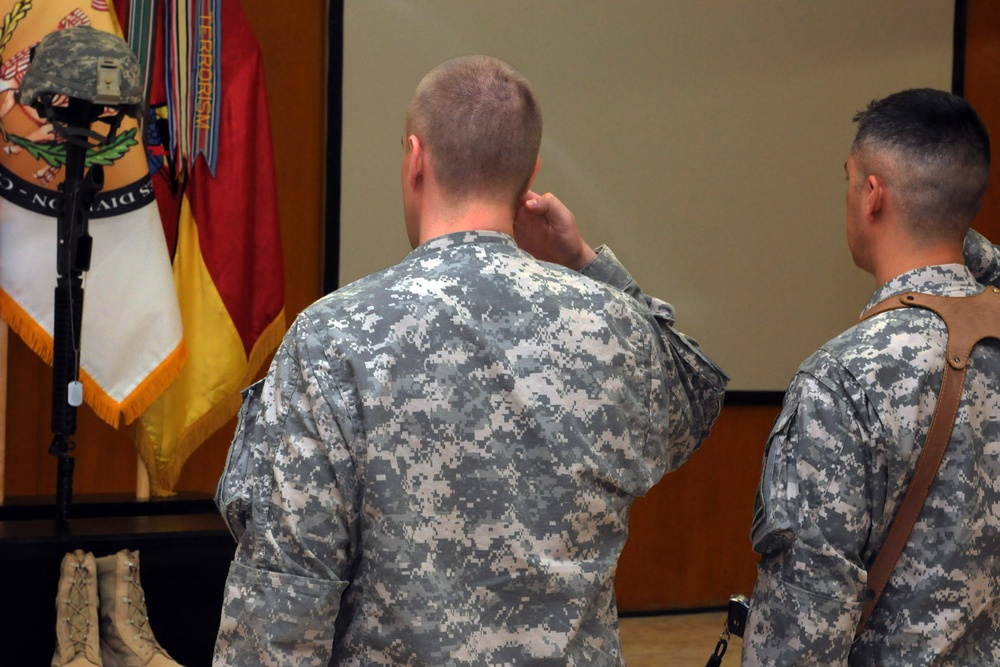 Memorial Day at Camp Liberty, Iraq