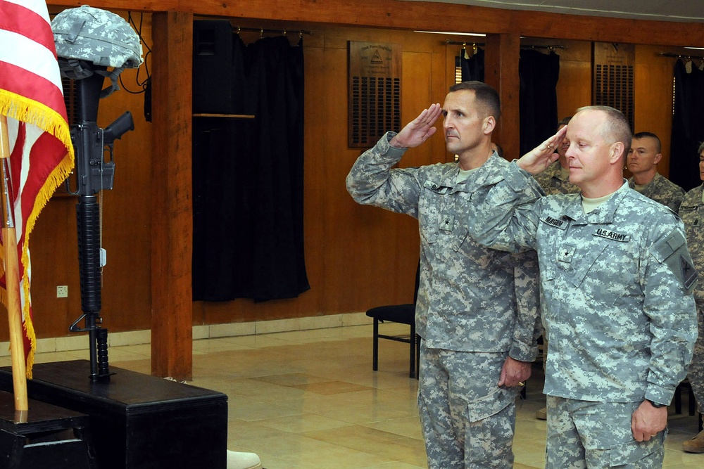 Memorial Day at Camp Liberty, Iraq