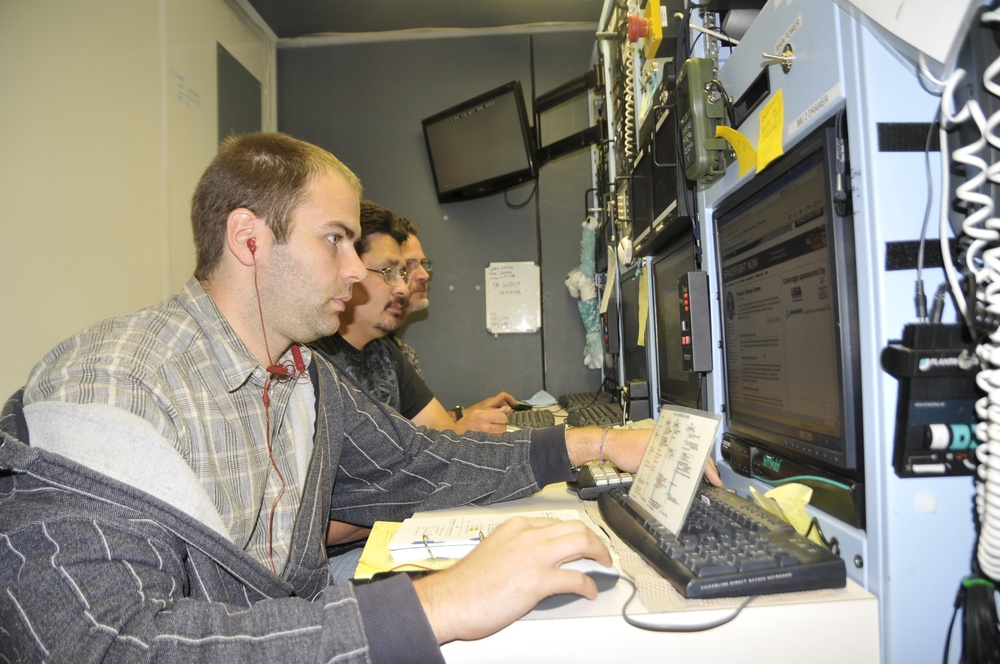 7th Sustainment Brigade Assists in the Transport of Radar Used to Track Space Shuttle Atlantis' Final Launch.