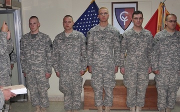 TF 38 specialists join NCO corps