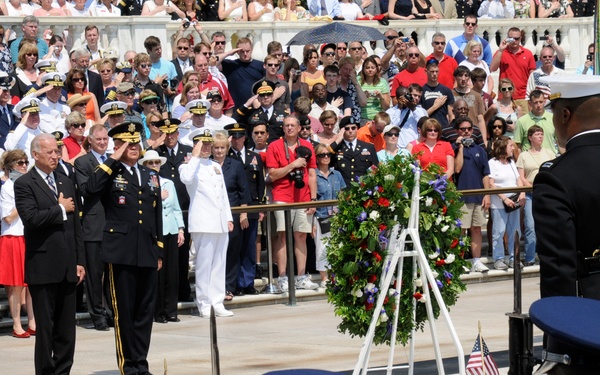 U.S. Vice President Honors Military on Memorial Day