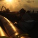 Louisiana National Guardsmen defend the shoreline around the clock
