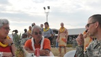 Image 17: Top American Legion officials visit troops in Kosovo
