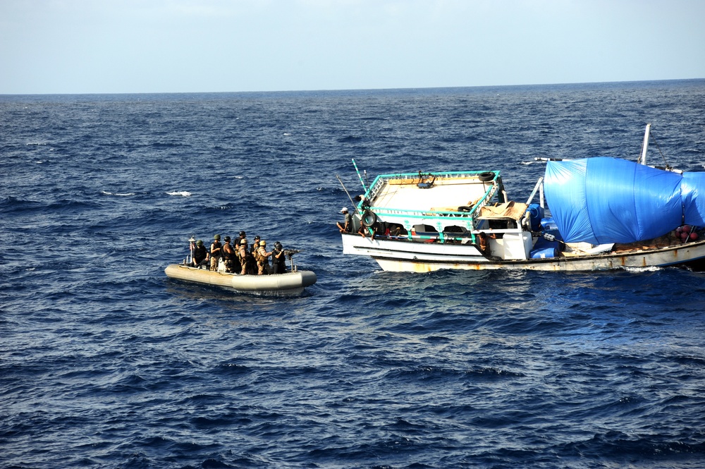 CTF 151 conducts anti-piracy operations in the Gulf of Aden
