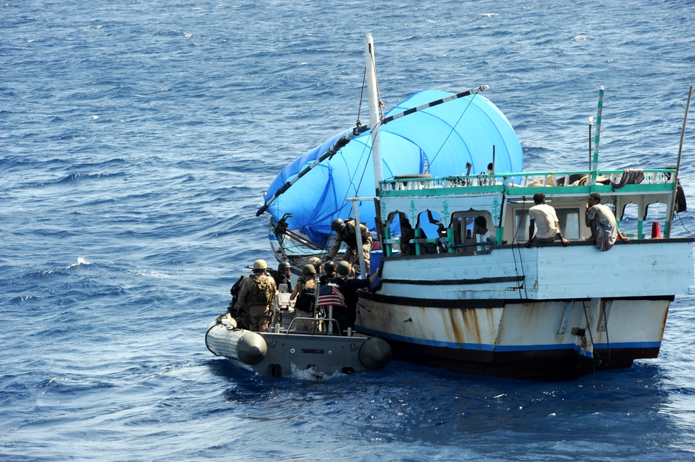 CTF 151 conducts anti-piracy operations in the Gulf of Aden