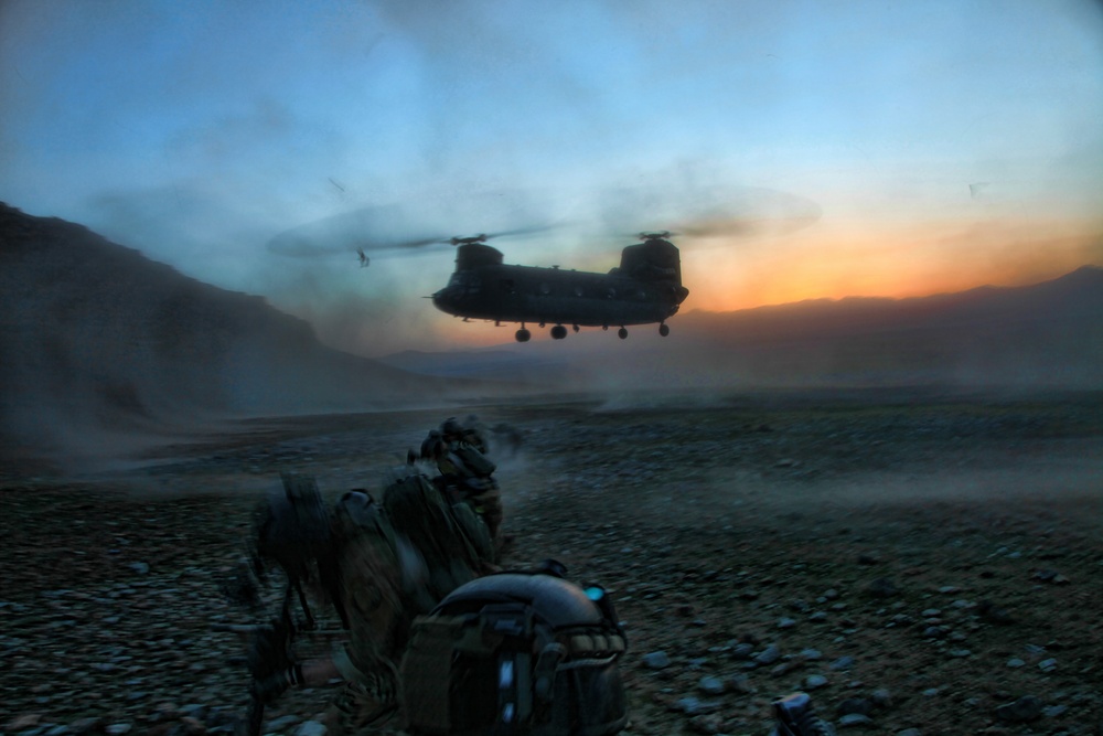 Afghan, international security forces conduct missions