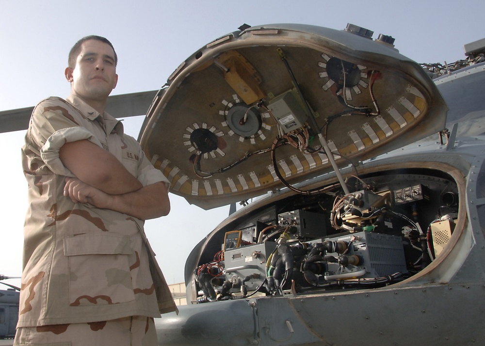 'Desert Hawks' Sailor Keeps The Birds In The Sky