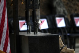 5/7 Soldiers trade muscle for wreaths in remembrance