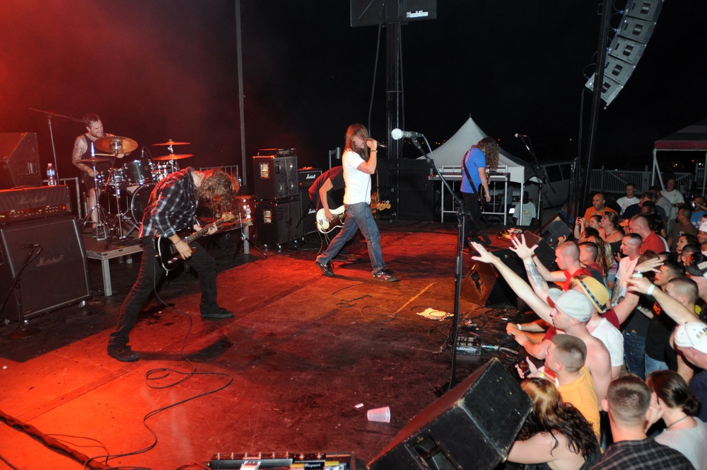 The Red Jumpsuit Apparatus Rocks Guantanamo Bay