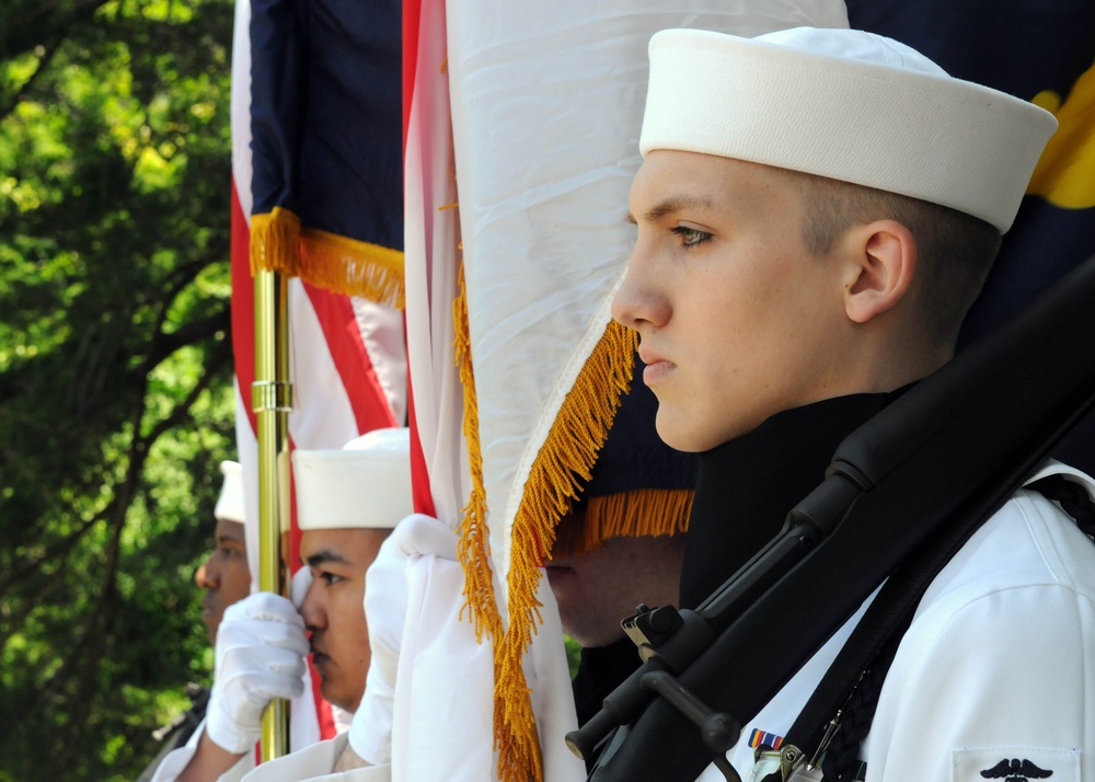 Memorial ceremony for POW