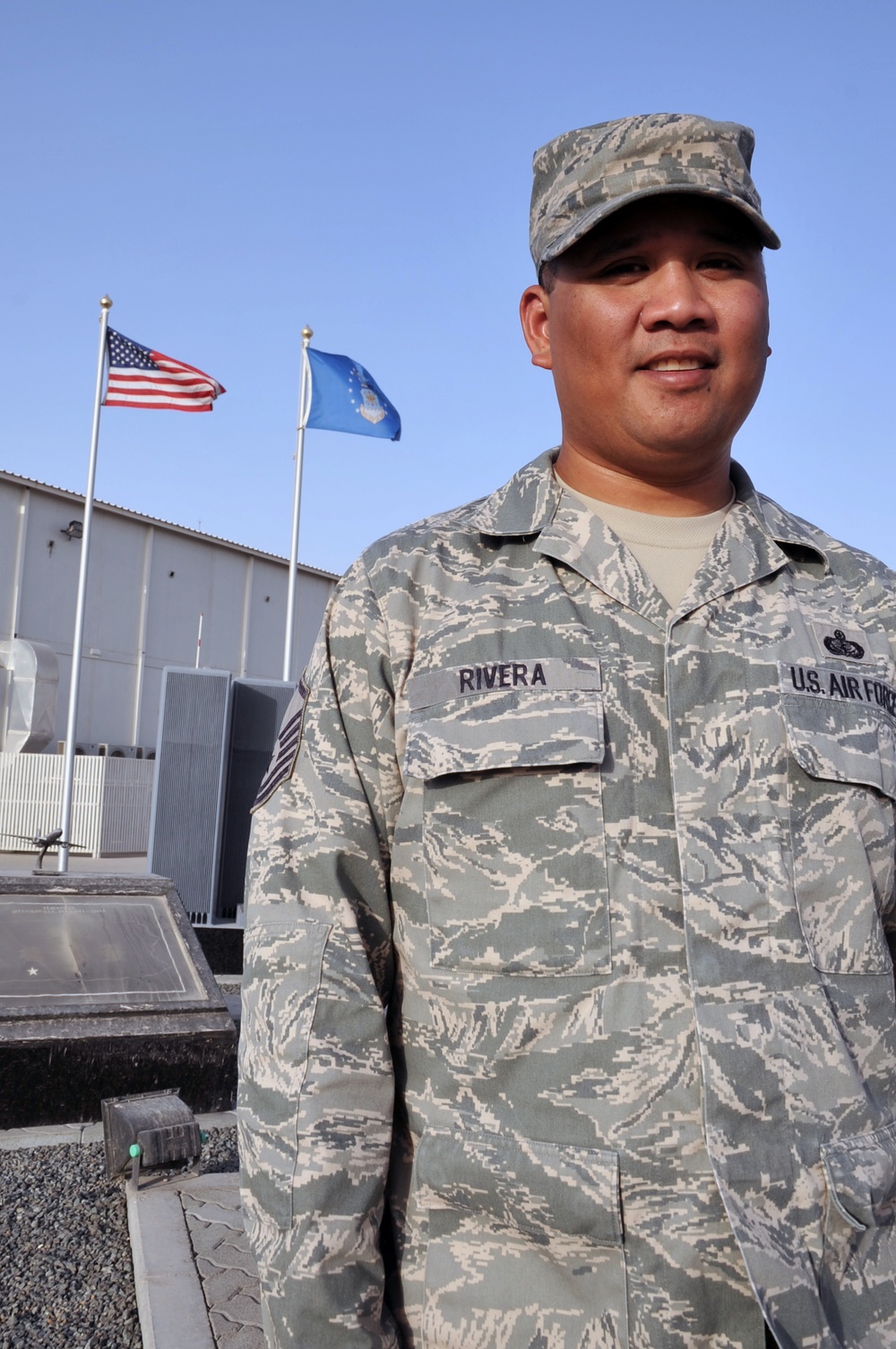 Air National Guard Senior NCO, Deployed From Guam, Leads Force Support Ops for Southwest Asia Outpost