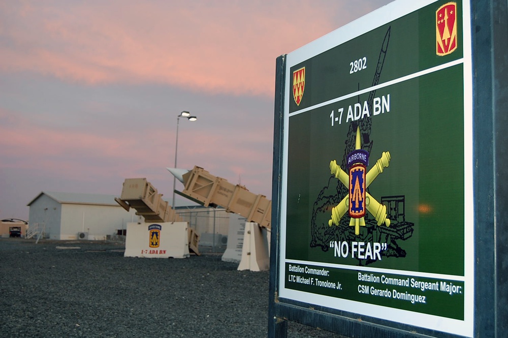 1st Battalion, 7th Air Defense Artillery Deployed Headquarters in Southwest Asia