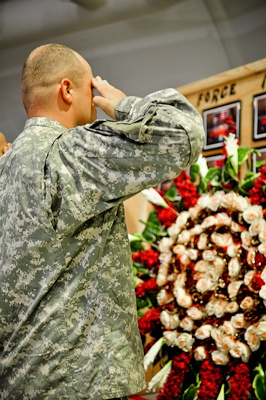 Spartans Honor Fallen Soldiers