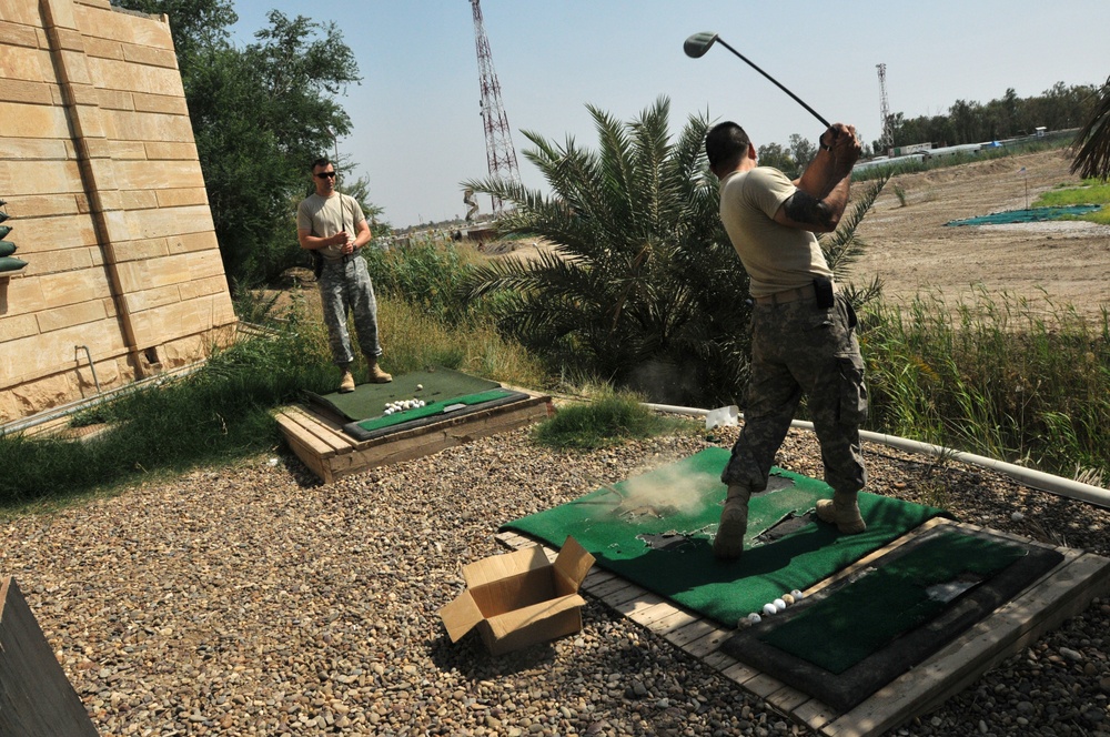 Home on the 'golf' range