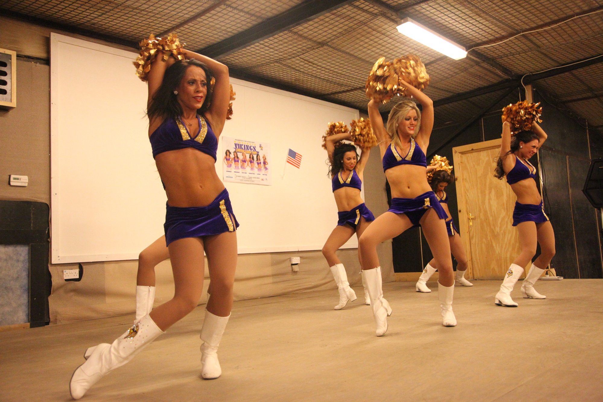 DVIDS - Images - Minnesota Vikings Cheerleaders Performance [Image