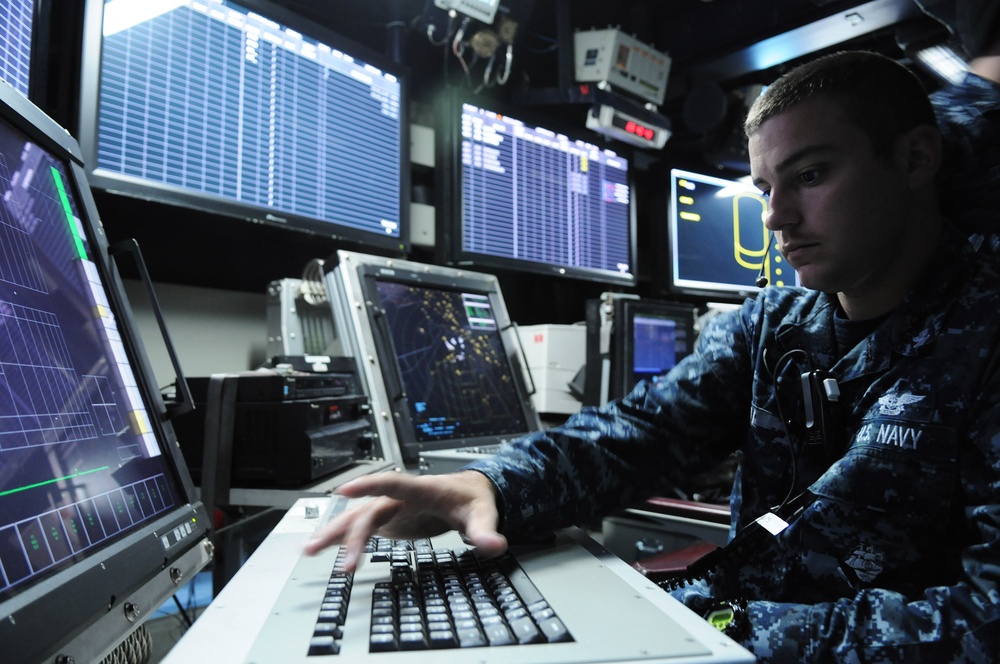 USS Ronald Reagan Crew Members Conduct Operations