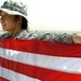 U.S. flags unveiled over Victory Over America Palace, Memorial Day