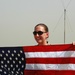 U.S. flags unveiled over Victory Over America Palace, Memorial Day