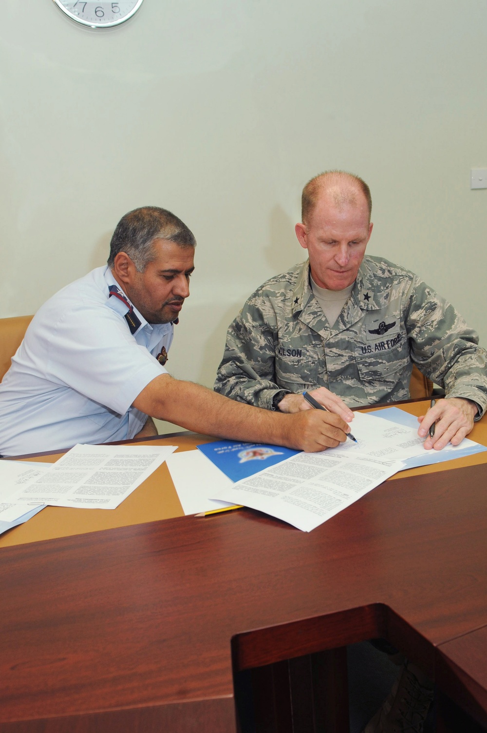 Combined Operating Procedures Signing