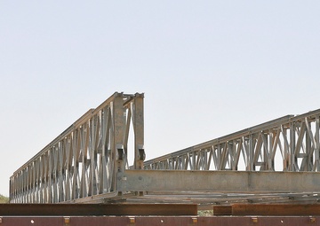 Bridge to the Future Under Construction in Central Iraq