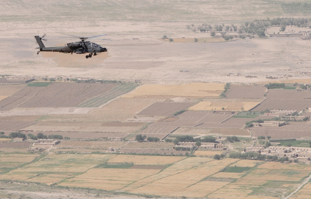 Task Force Destiny, 101st CAB AH-64 Apache