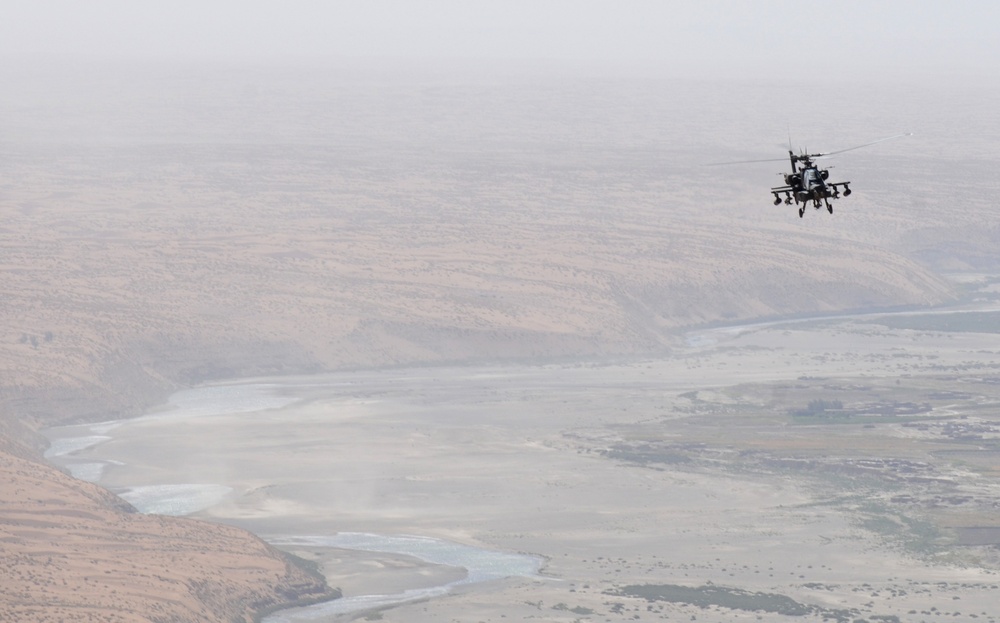 Task Force Destiny, 101st CAB AH-64 Apache