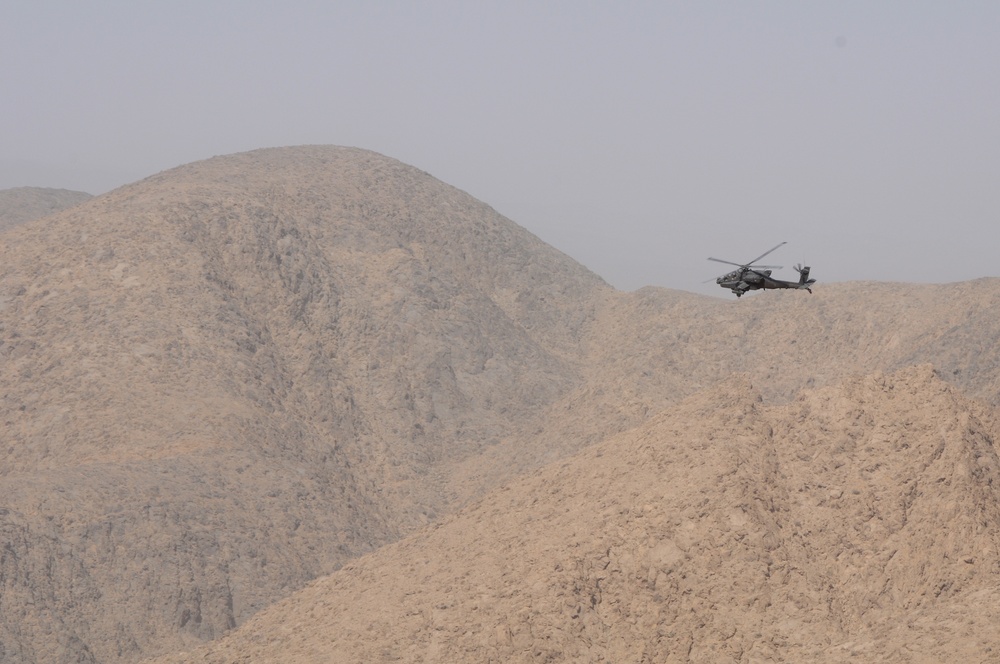 Task Force Destiny, 101st CAB AH-64 Apache