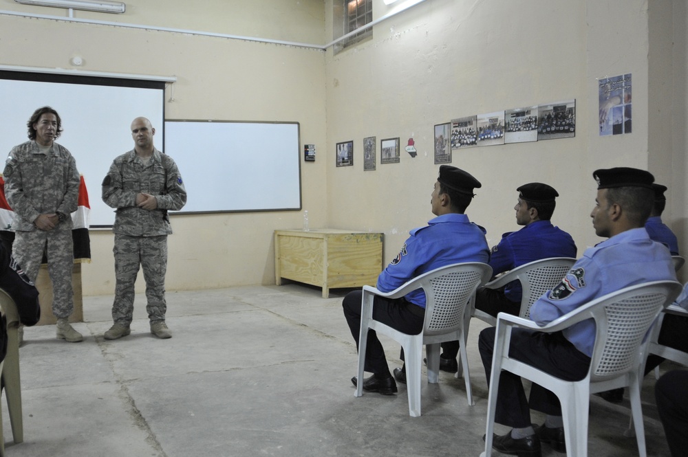 Taji Law Enforcement Academy Graduates Last Class of Iraqi Police