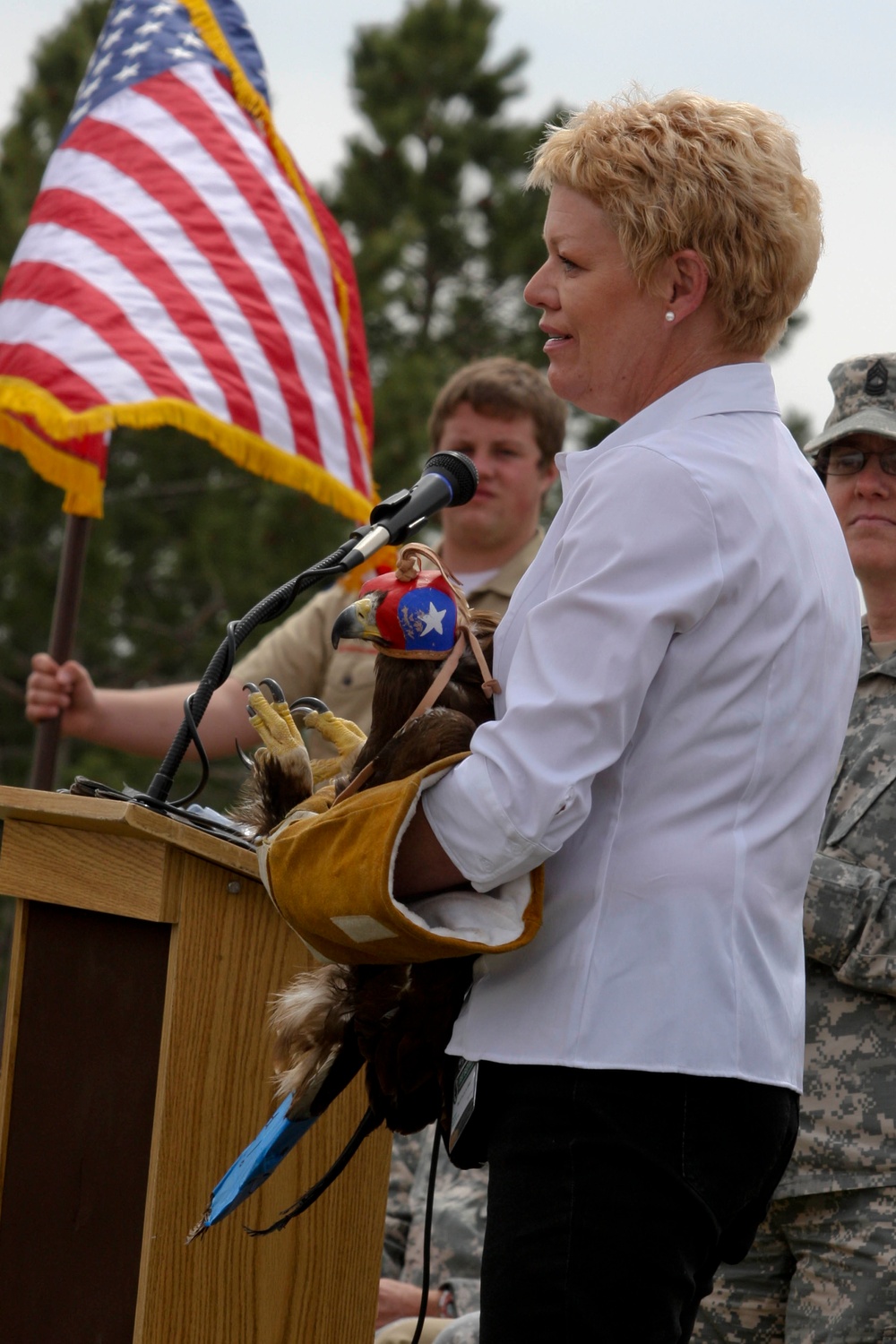 Memory of Utah's Fallen Warriors Takes Flight With Eagle